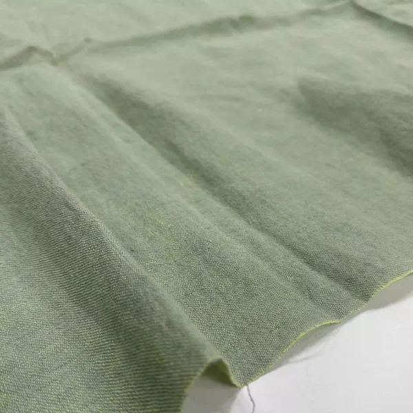 100% Linen Slub Twill Washed Fabric | 180gsm, 140cm Width - Image 4