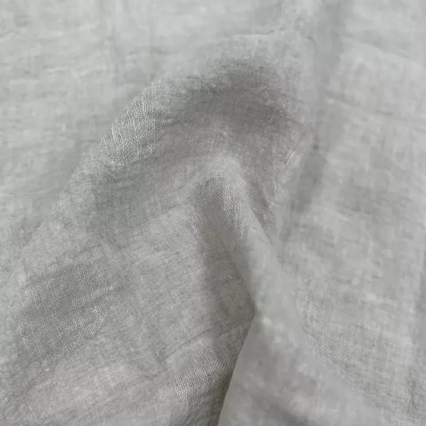 100% Linen Natural Large Jacquard Washed Fabric | 165gsm, 140cm Width - Image 6
