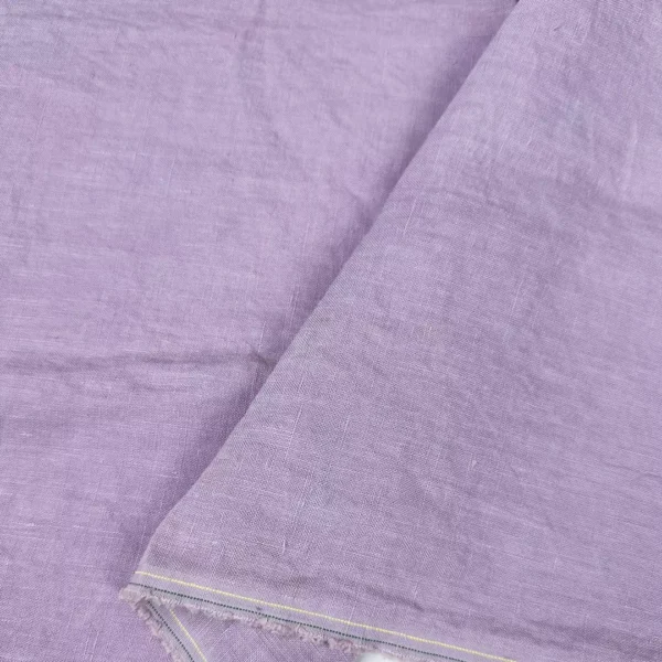 Stone-washed Hemp Fabric – Solid Color, Sustainable & Breathable (180gsm, 140cm width) - Image 5