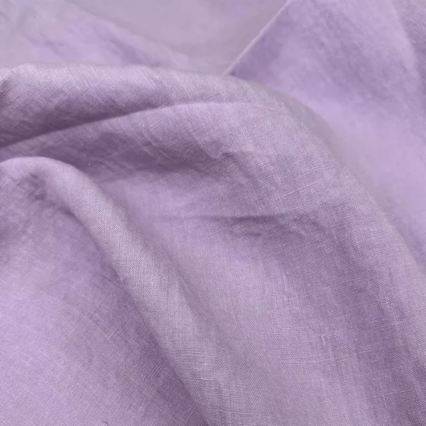 Stone-washed Hemp Fabric – Solid Color, Sustainable & Breathable (180gsm, 140cm width) - Image 4