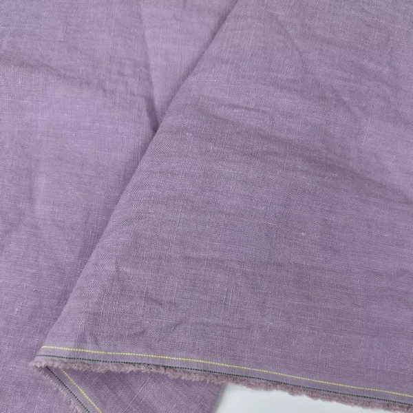 Stone-washed Hemp Fabric – Solid Color, Sustainable & Breathable (180gsm, 140cm width) - Image 2