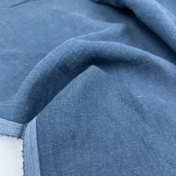 Stone-washed Linen Fabric – 100% Linen, 165gsm, 140cm Width, Soft & Breathable - Image 4